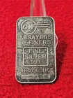 1 TROY OZ 999.0 SILVER INGOT.  GW ASSAYERS REFINERS (GOLD WAY) #002610 #T1139