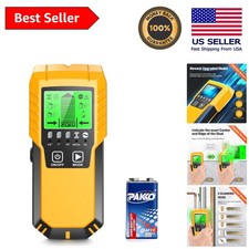 5-in-1 Stud Finder  Wall Scanner for Accurate Wood, Metal, and Wire Detection