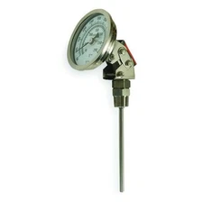 Zoro Select 1Nga9 Bimetal Thermom,3 In Dial,50 To 550F