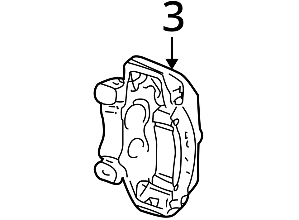 PINZA DE FRENO BREMBO DELANTERA IZQUIERDA LADO CONDUCTOR 2013-2016 PORSCHE 911 991,1 LH *25 K* Foto 4 de 4