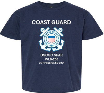USCGC SPAR  WLB-206 * COMMISSIONED 2001 *USCG OFFICIALLY LICENSED