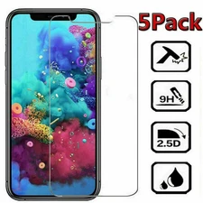 Tempered Glass Screen Protector For iPhone 12 Mini 11 Pro XS X Max XR 8 7 6 Plus