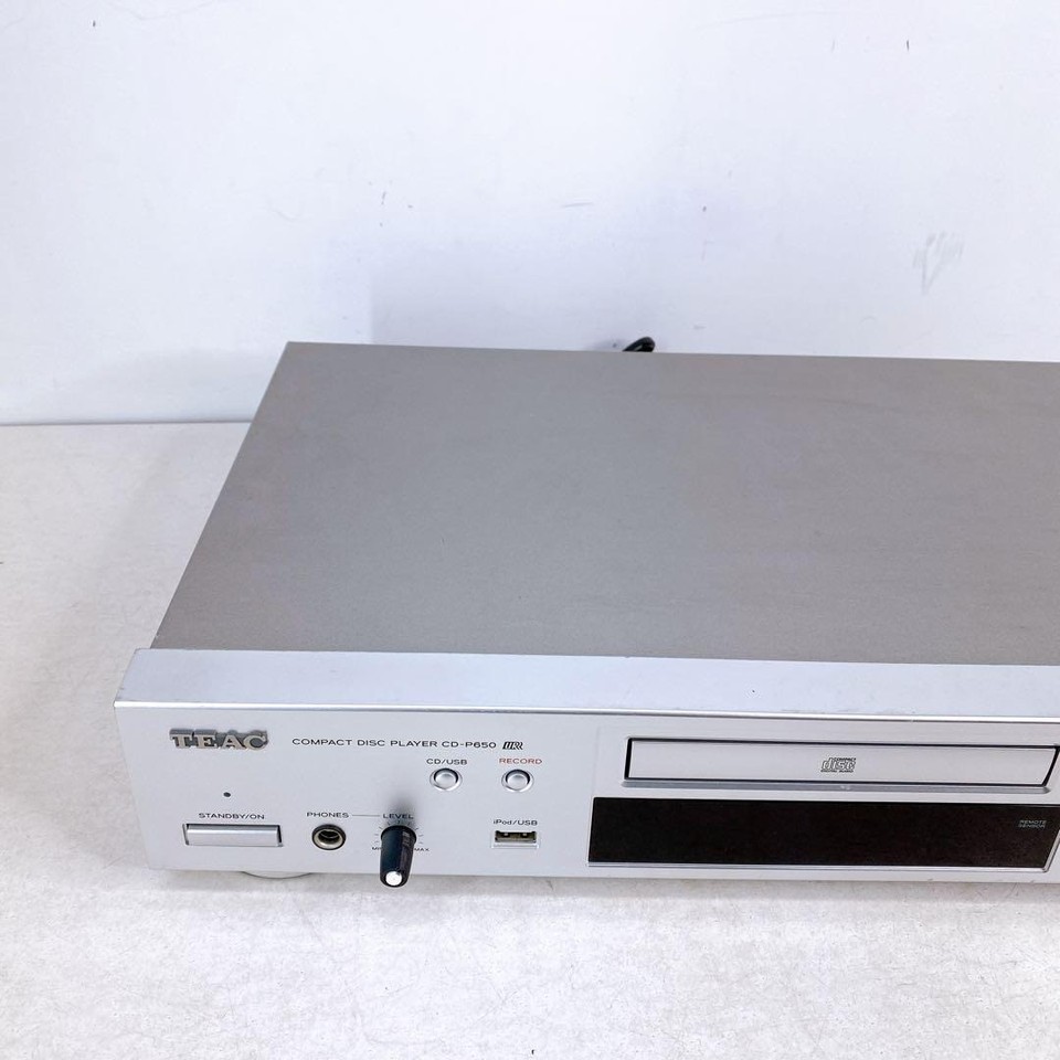 TEAC CD-P650 CD Player Mp3/Cd Playback Usb Recording Test Completed ...