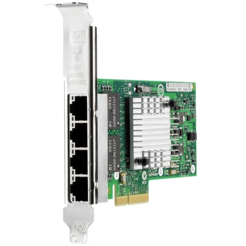 STANDARD PROFILE HP NC365T Quad-Port 4x Gigabit-LAN PCIe 2.0 x4 593722-B21