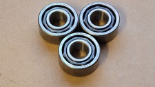 Lot Of 3 MRC 5204 SBK 6 Double Row Ball Bearings 20mm Bore 47mm OD 20.6mm Wide
