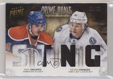 2013-14 Panini Prime Duals 21/50 Nail Yakupov Steven Stamkos #D-YS rk1