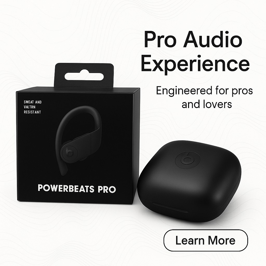 Beats by Dr. Dre Powerbeats Pro In Ear Wireless Headphones - Black