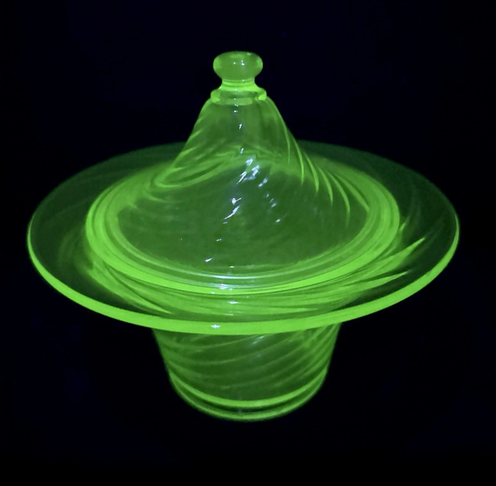 FOSTORIA SPINAL CANDY DISH