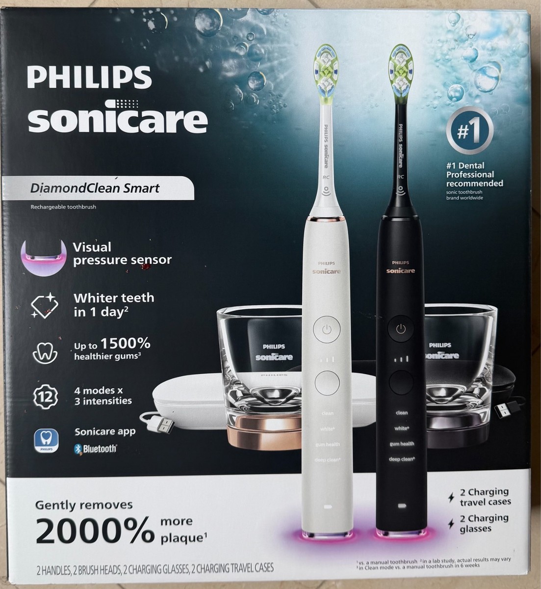 Philips Sonicare DiamondClean Rechargeable Electric Toothbrush 2