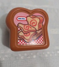 Little Tikes VTG Fun Food Pretend Plastic Cinnamon Swirl Bread Loaf