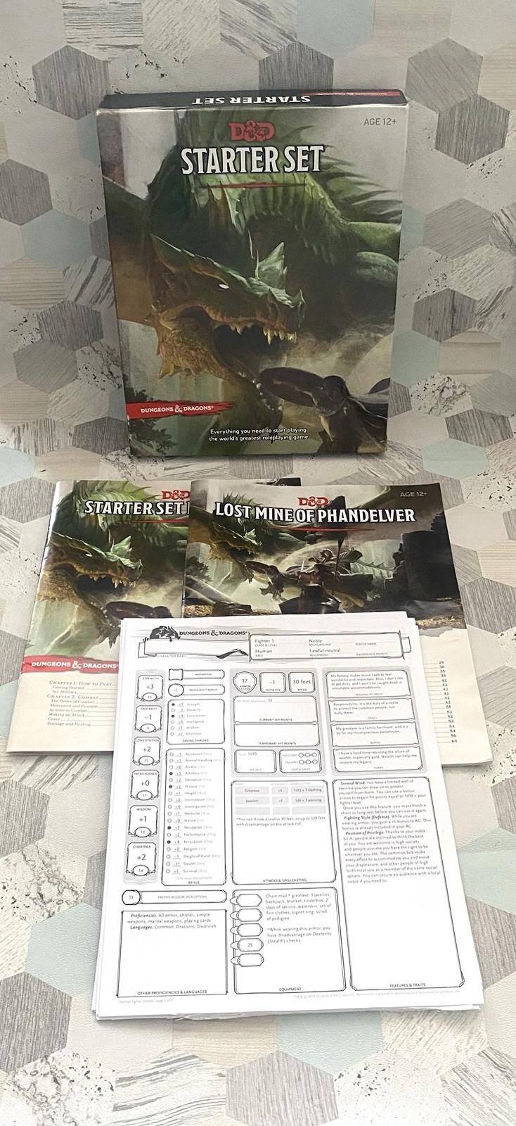 Dungeons And Dragons Starter Set - No Dice