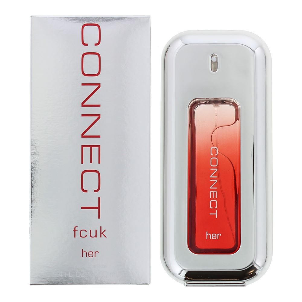 FCUK Connect Her Eau de Toilette 100ml Spray for Her