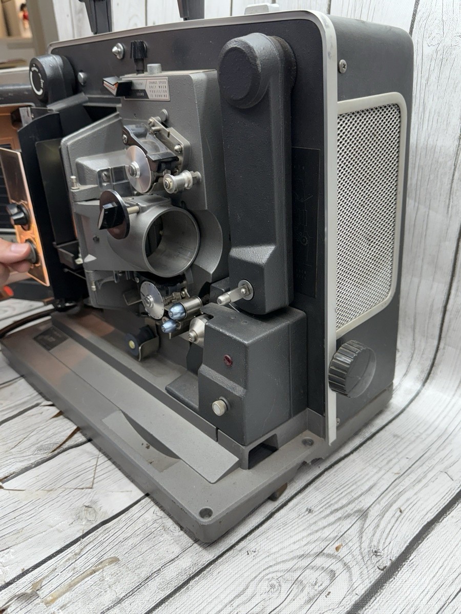 Bell & Howell 535 Filmosound 16mm Vintage Projector Turns On