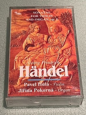Handel - Sonatas For Violin and Organ Op. 1 - Cassette Tape Album - 1996 Vars