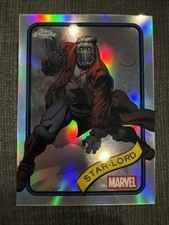 2025 Topps Chrome Marvel - Silver Refractor - #104 Star-Lord - Marvel Comics