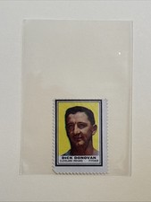 Dick Donovan Cleveland Indians 1962 Topps Baseball Stamp