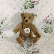 1984 Steiff Original Teddy Bear 0156/18 Jointed Plush Stuffed Animal "AS IS"