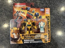 Transformers Bumblebee Generations WFC Core Class Buzzworthy  Spike Witwicky New