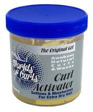  3 PACK Worlds Of Curls Activator Original Gel Extra Dry 16.2oz