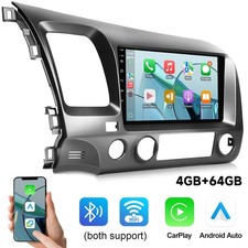 9 8core For Honda Civic 2006-2011 Car Stereo Radio Carplay Android Gps Fm New