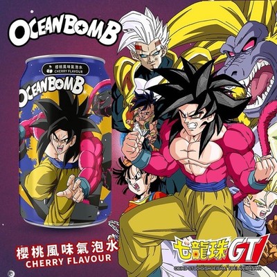 6X OCEAN BOMB  SS4 GOKU  (CHERRY SODA)