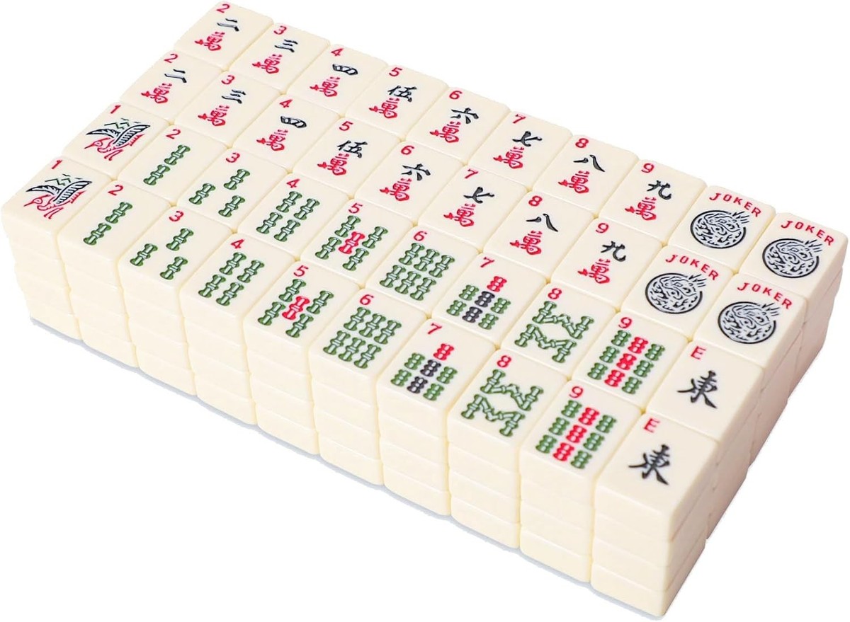 Set of American Mahjong Tiles, 166 American Mah Jongg Tiles with