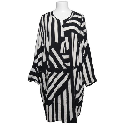 Via Appia Due, Kleid, Größe: 48, Schwarz/Weiß, Viskose, Streifen, Damen #9W9