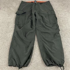 Vintage GAP Pants Mens L Parachute Paratrooper Baggy Rave Utility Y2K 90s T500