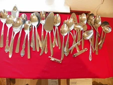 MIXED LOT 35  SERVING PIECES Quality Stainless  Wedding Catering Crafts   LOT 50