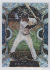 2021 Panini Select Concourse Scope Prizm Jazz Chisholm #71 3j3