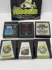 Vintage Atari 2600 & 7800 Video Game Lot - Frogger, Combat, Star Wars, Pole