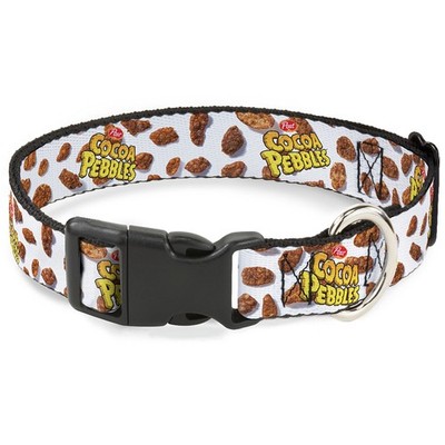 Plastic Clip Collar POST COCOA PEBBLES Logo and Cereal Pebbles Scatt (US IMPORT)