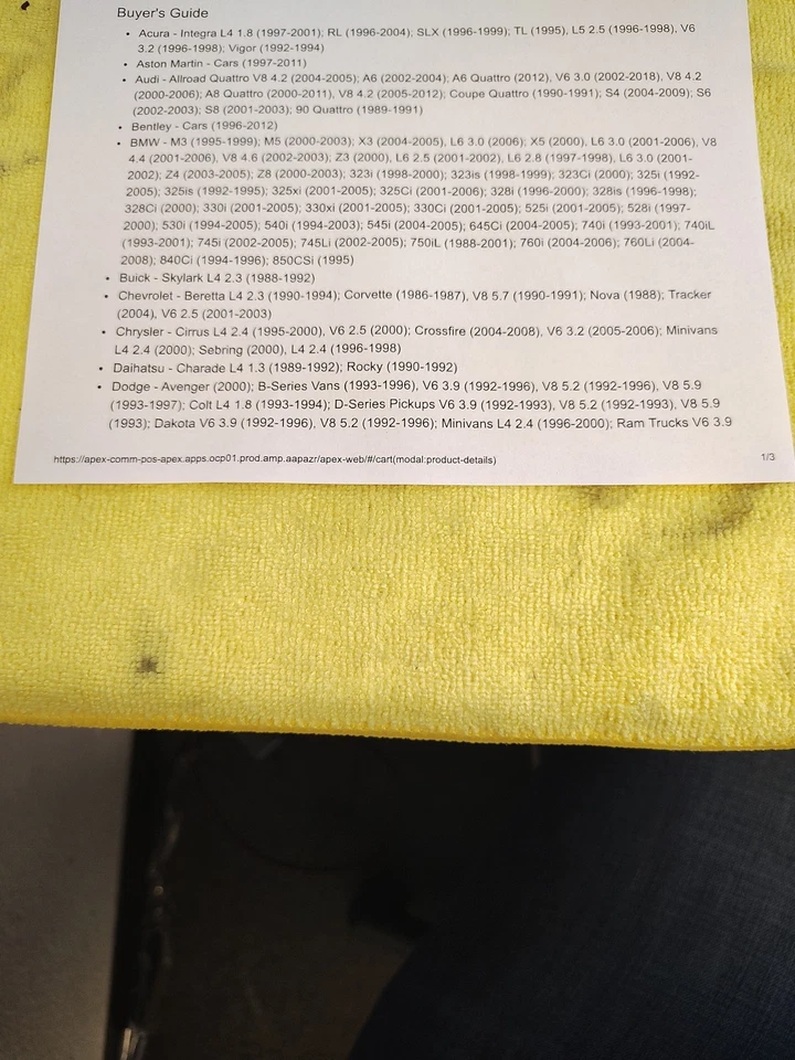 Bujías Motorcraft para Acura, Audi, BMW, Buick se venden individualmente Foto 4 de 4