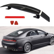 For Lincoln Mkz 2007-2020 46rear Trunk Spoiler Gt Style Wing Racing Matte Black