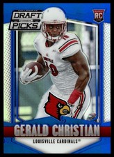 2015 Panini Prizm Collegiate Draft Picks Blue Gerald Christian RC 19/75 #187