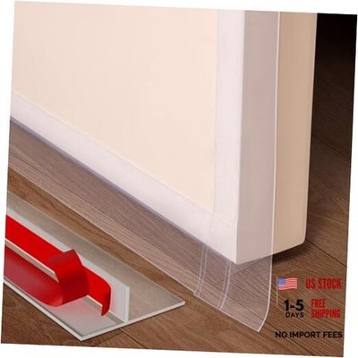 Benory 20Ft T-Shaped Silicone Weather Stripping Seal, Door 2''W x 20Ft Clear