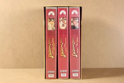 VHS Indiana Jones Box