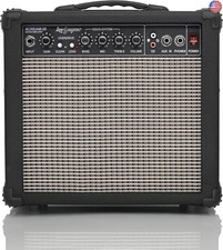 Leo Jaymz 20W Electric Guitar Amplifier - Clean and Distortion Channel - 3 Band