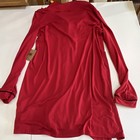 NWT Born Bamboo Jersey Pajama shirt Red Button-Front Collared Pocket L — photo 5