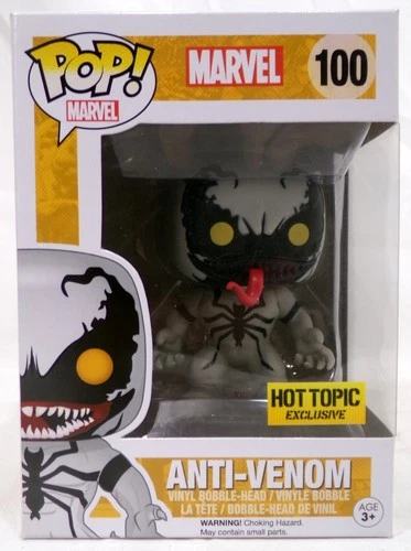Funko Pop! Marvel 100 Anti-Venom Hot Topic Exclusive Vinyl Figure