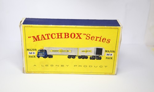 Matchbox Major Pack M-9 Inter State Doble Carguero En Caja Original - De Colección - Imagen 9 de 11
