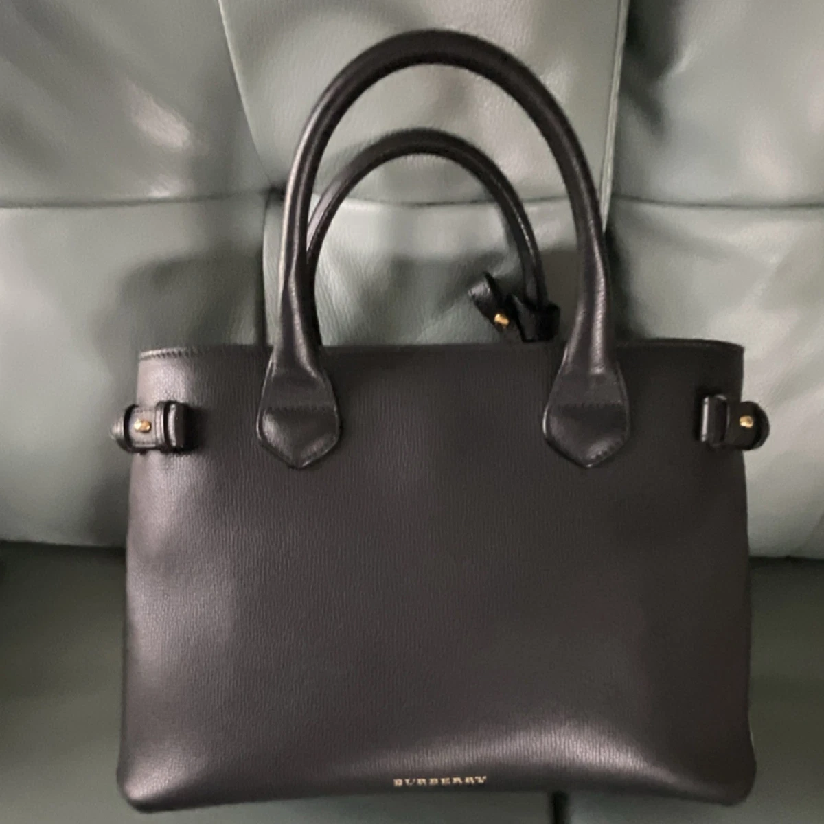 Burberry Satchel/Top Handle Bag Black Bags & Handbags for Women