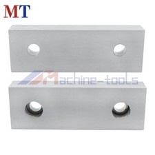 1 Pair 6" &times; 2" &times; 1" For 6" Milling Vise Precision Reversible Aluminum Soft Jaws