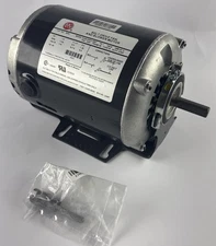 U.S. Motors 8200 1/2 HP Belt Drive Fan Blower Motor 115V 1725 RPM 48 Frame thumbnail 1