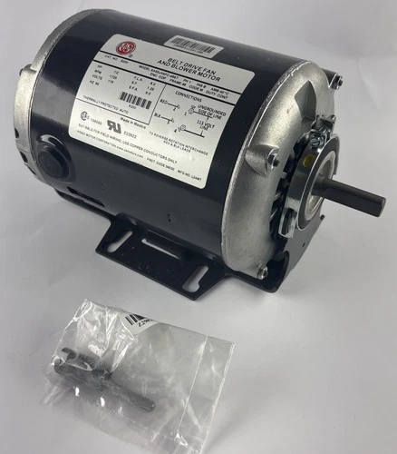 U.S. Motors 8200 1/2 HP Belt Drive Fan Blower Motor 115V 1725 RPM 48 Frame