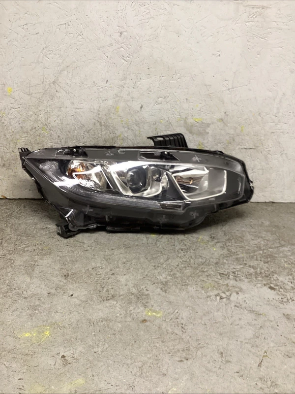 2016-2020 HONDA CIVIC RIGHT RH PASSENGER SIDE HEADLIGHT OEM CHROME