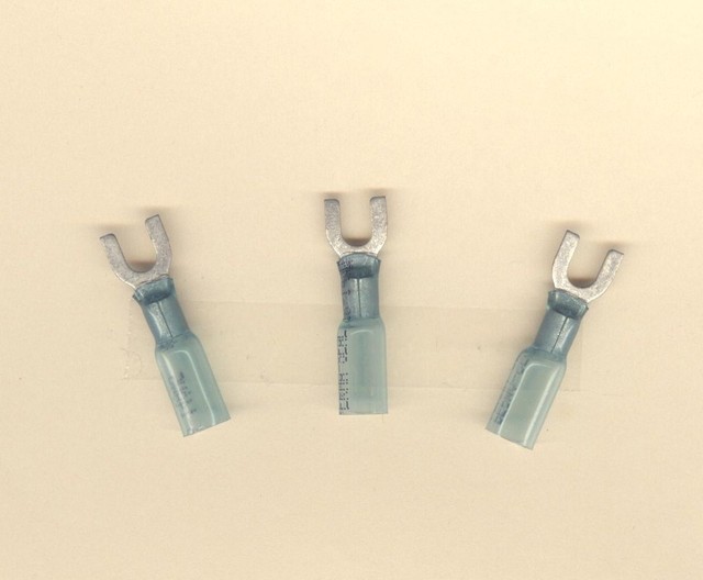 10-Pack Blue Heat Shrink Butt Connectors - 16-14 AWG, Perma Seal, MOLEX Brand