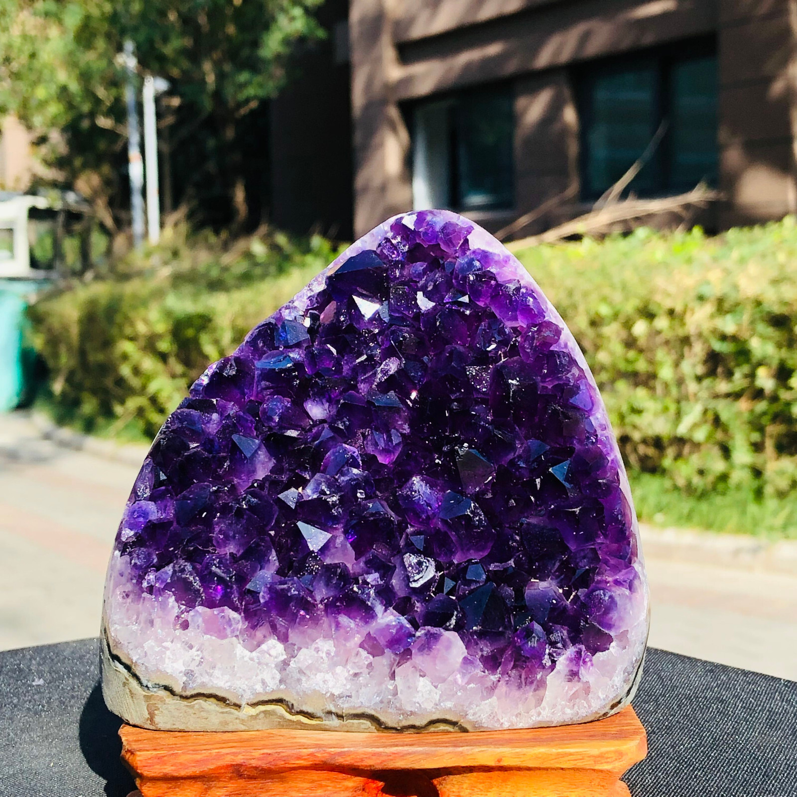 1110g Natural Uruguayan Amethyst Cluster Cave Display Specimen for Healing 228