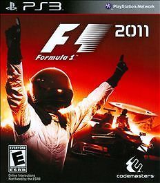 Formula 1 F1 2011 PlayStation 3 PS3