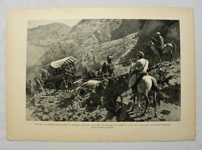 TROUBLES IN ARMENIA Wagon Train of Armenian Refugees Attacked by Kurds